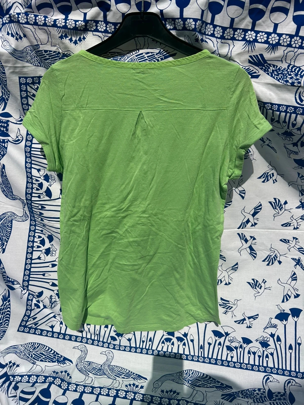 Camiseta verde feminina S/36 Phildar em bom estado – photo 3